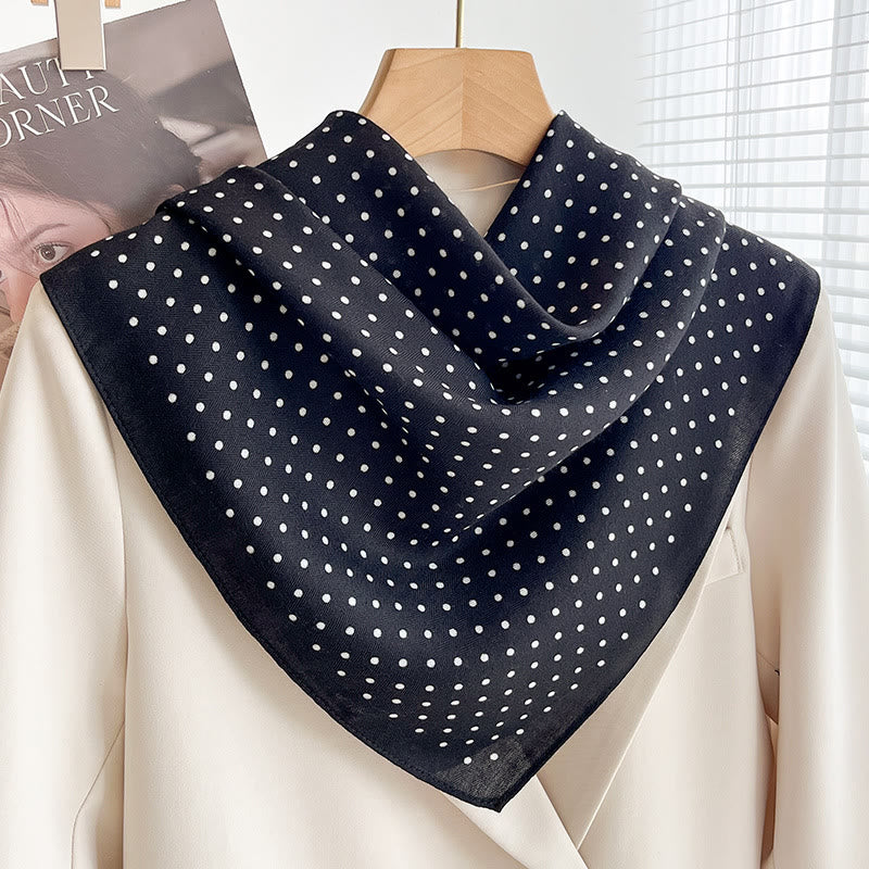 Women's Rich Printed Multi-Style Thin Square Scarf - Style #27 - image 26