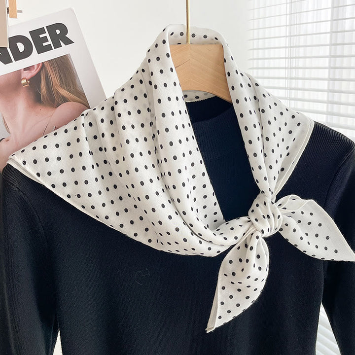 Women's Rich Printed Multi-Style Thin Square Scarf - Style #26 - image 25