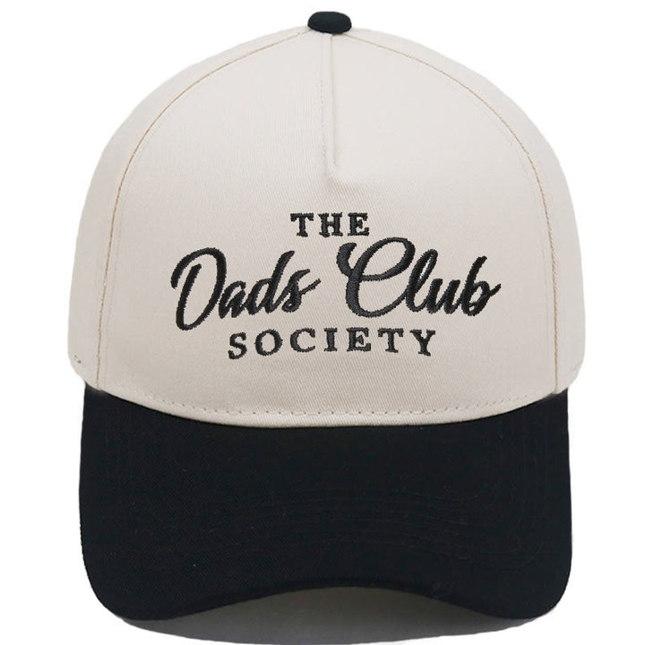 Men's Society Patchwork Camo Trucker Baseball Cap - Black - M (22-22 7/8") - image 1