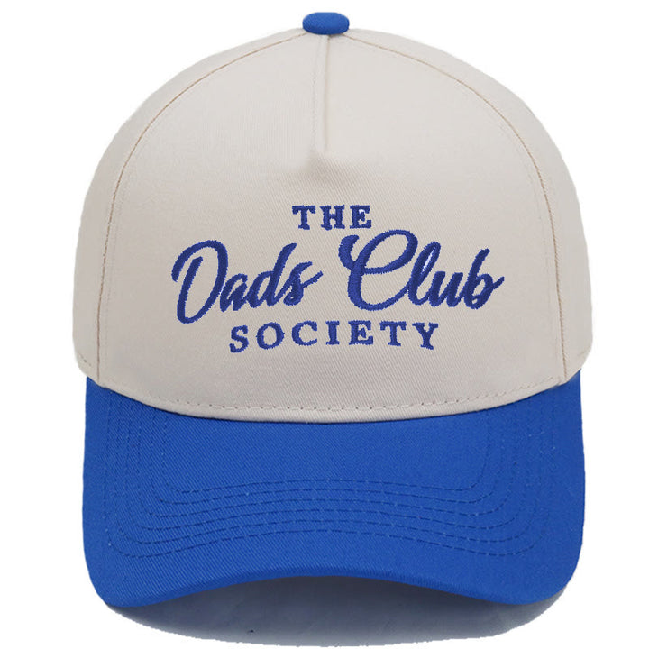 Men's Society Patchwork Camo Trucker Baseball Cap - Royal Blue - M (22-22 7/8") - image 6