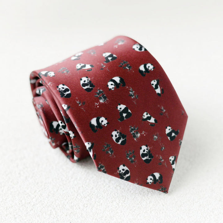 Men's Personalized Horse Printed Hand-Tie Green Necktie - Style #16 - image 18