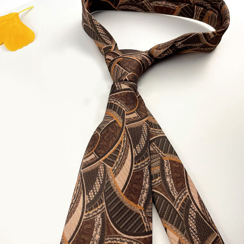 Men's Personalized Retro Patterned Hand Tie Multi Style Necktie - Style #2 - image 4