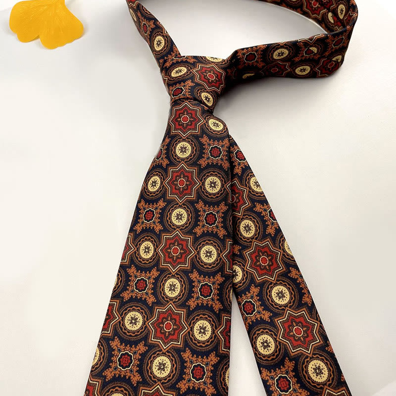Men's Personalized Retro Patterned Hand Tie Multi Style Necktie - Style #3 - image 5