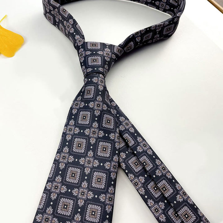 Men's Personalized Retro Patterned Hand Tie Multi Style Necktie - Style #14 - image 16