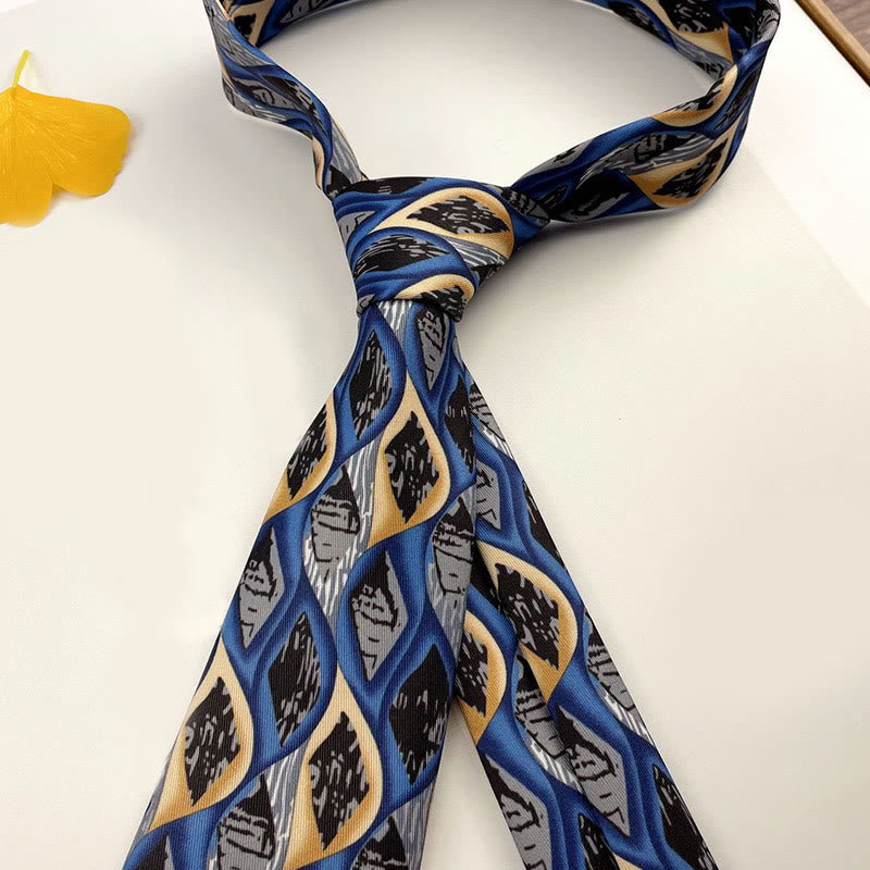 Men's Personalized Retro Patterned Hand Tie Multi Style Necktie - Style #8 - image 10