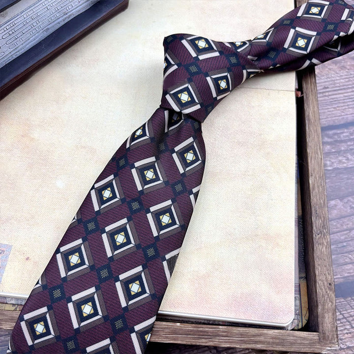 Men's Personalized Retro Patterned Hand Tie Multi Style Necktie - Style #16 - image 18