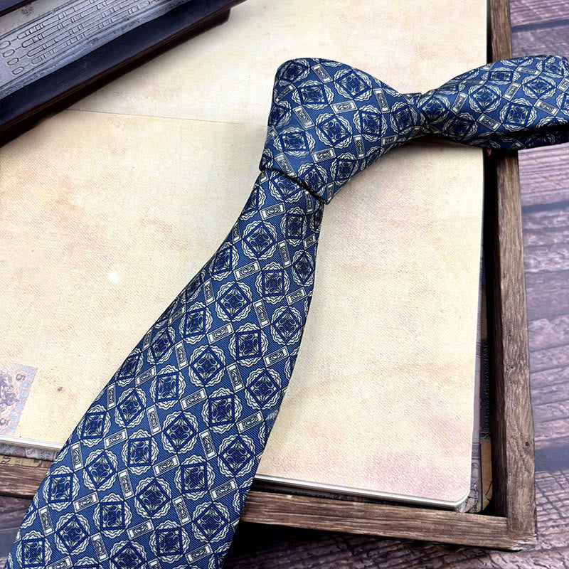 Men's Personalized Retro Patterned Hand Tie Multi Style Necktie - Style #21 - image 23