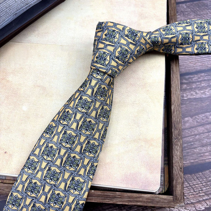 Men's Personalized Retro Patterned Hand Tie Multi Style Necktie - Style #18 - image 20