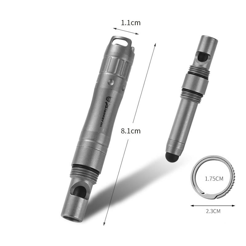Alloy EDC Tool Lifeguard Writing Touchscreen Tactical Pen - Stylus - image 5