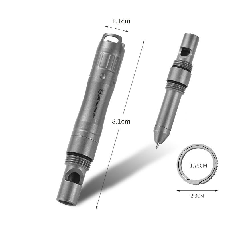 Alloy EDC Tool Lifeguard Writing Touchscreen Tactical Pen - Ballpoint Pen - image 1