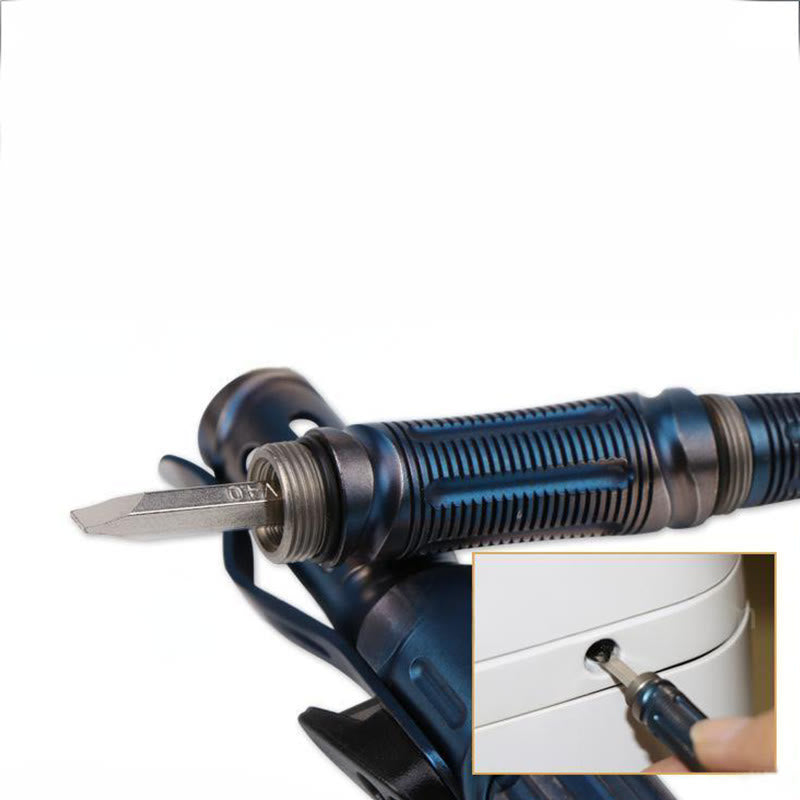 Multi Functional EDC Tool Lighting Whistle Tactical Pen - image 7