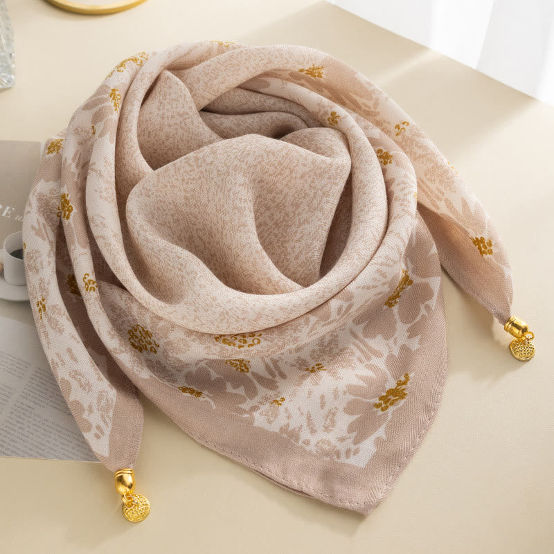 Women's Elegant Retro Rose Polka Dot Square Magnetic Cravat - Style #18 - image 17