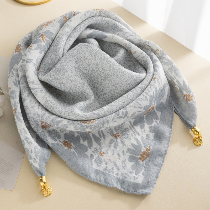 Women's Elegant Retro Rose Polka Dot Square Magnetic Cravat - Style #19 - image 18