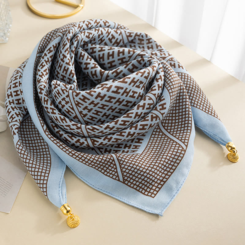 Women's Elegant Retro Rose Polka Dot Square Magnetic Cravat - Style #22 - image 21