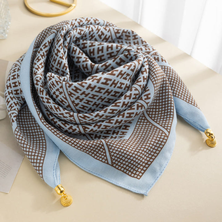 Women's Elegant Retro Rose Polka Dot Square Magnetic Cravat - Style #22 - image 21