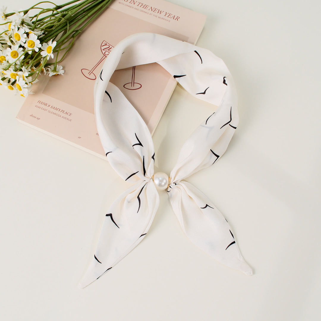 Women's Elegant Retro Pattern Square Scarf - Style #12 - image 12