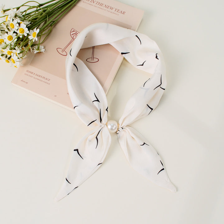 Women's Elegant Retro Pattern Square Scarf - Style #12 - image 12