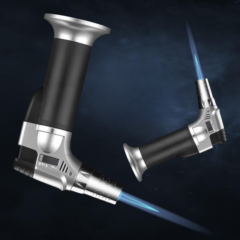 Windproof Spray Gun Holding Grip Butane Lighter - image 1