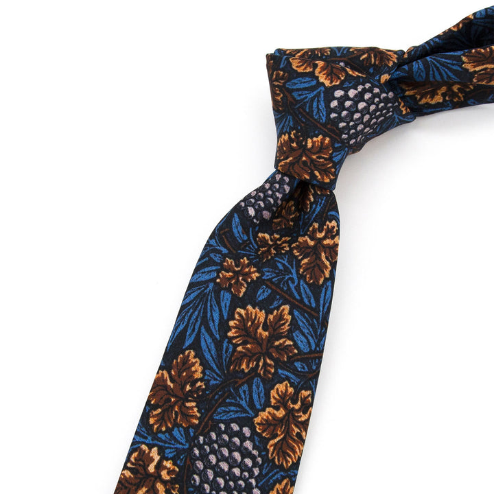 Men's Timeless Style Retro Floral Print Wide Necktie - image 5