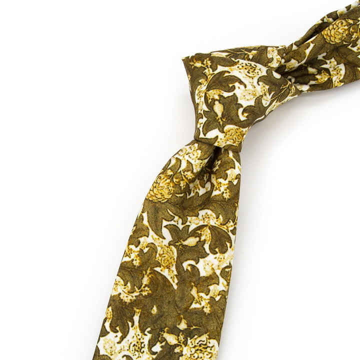 Men's Timeless Style Retro Floral Print Wide Necktie - image 17
