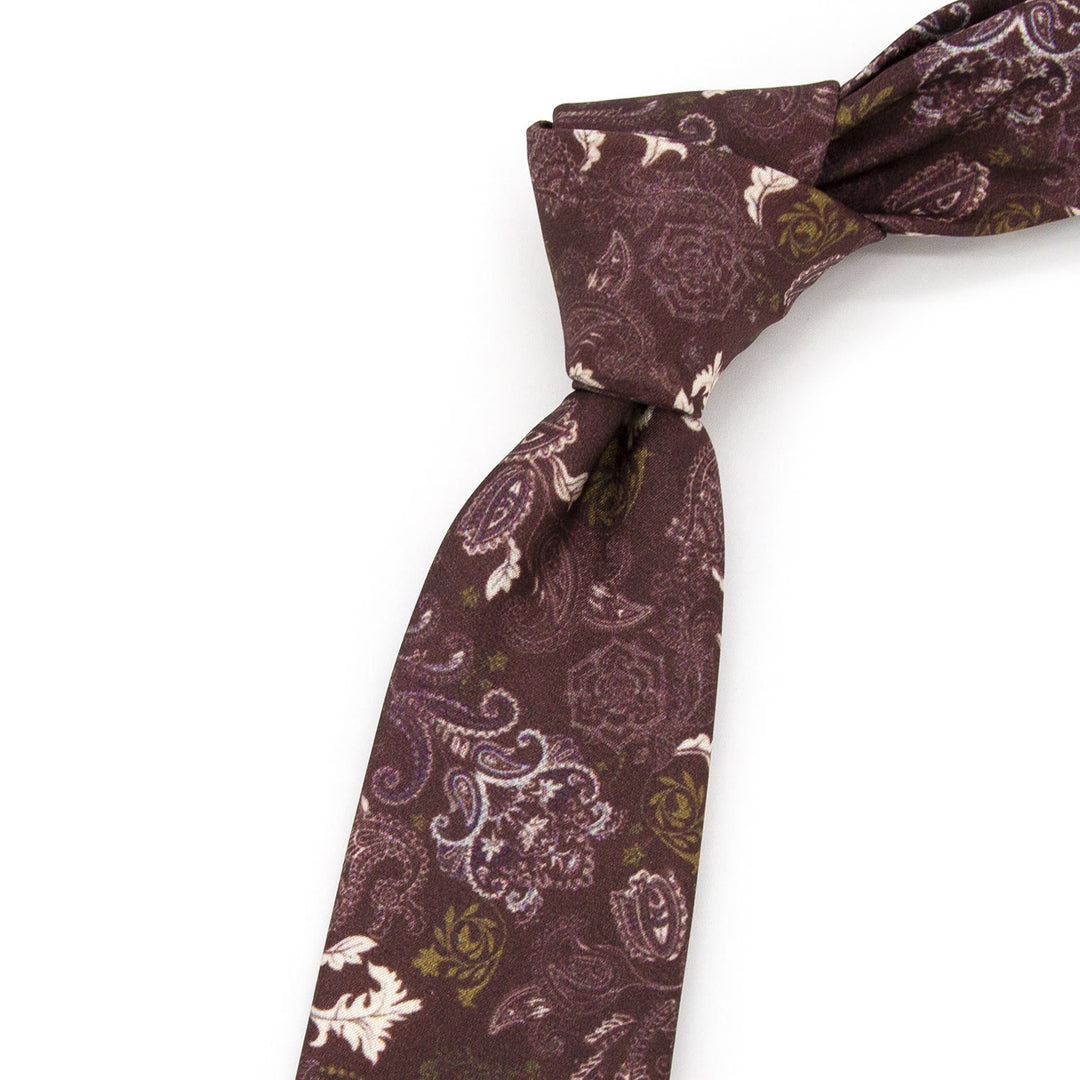 Men's Timeless Style Retro Floral Print Wide Necktie - image 20