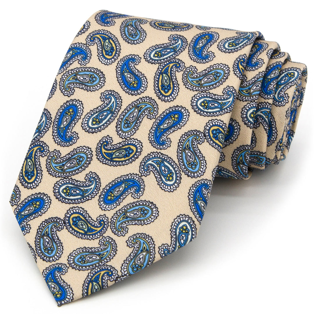 Men's Timeless Style Retro Floral Print Wide Necktie - image 28