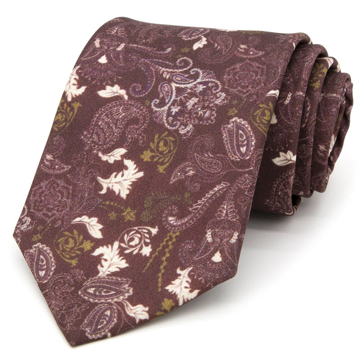 Men's Timeless Style Retro Floral Print Wide Necktie - image 19