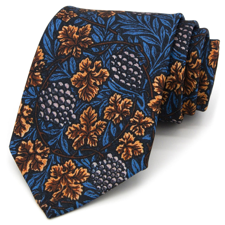 Men's Timeless Style Retro Floral Print Wide Necktie - image 4
