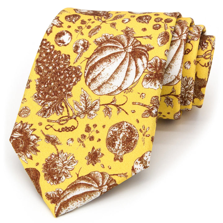 Men's Timeless Style Retro Floral Print Wide Necktie - image 7