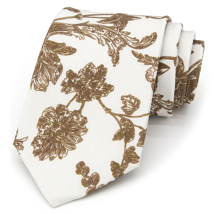 Men's Timeless Style Retro Floral Print Wide Necktie - image 22
