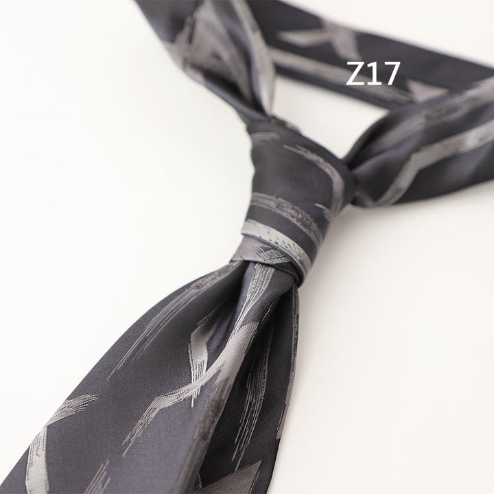 Men's Ornate Patterned Silk-Like Fabric Neckties - Style #17 - image 36