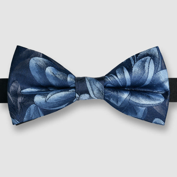Men's Ornate Patterned Lustrous Fabric Bow tie - Style #1 - image 0