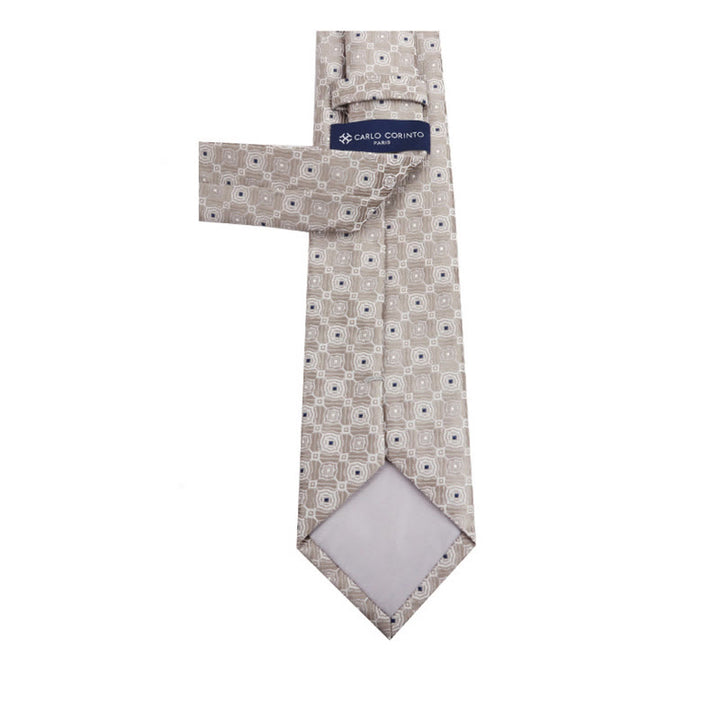 Men's Beige Versatile Multi-Pattern Neckties - image 9