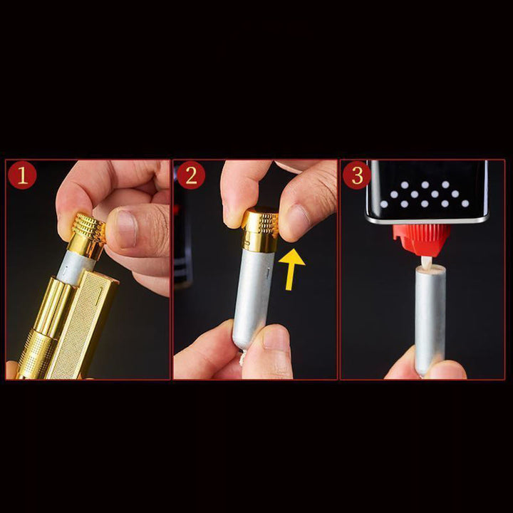 Removable Candle Fuel Tank Refillable Kerosene Lighter - image 5