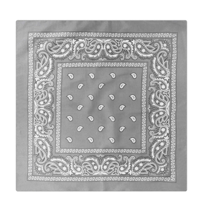 Paisley Cashew Print Pocket Square Brown Sailboat Buckle - Style #15 - image 16