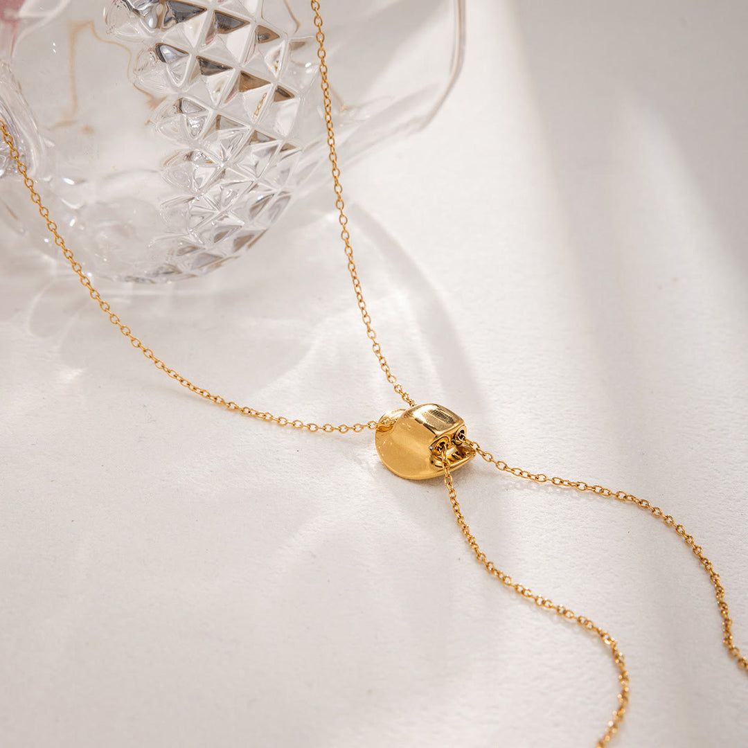 Shine Rhinestone Western Cowboy Hat-Shape Necklace - image 6