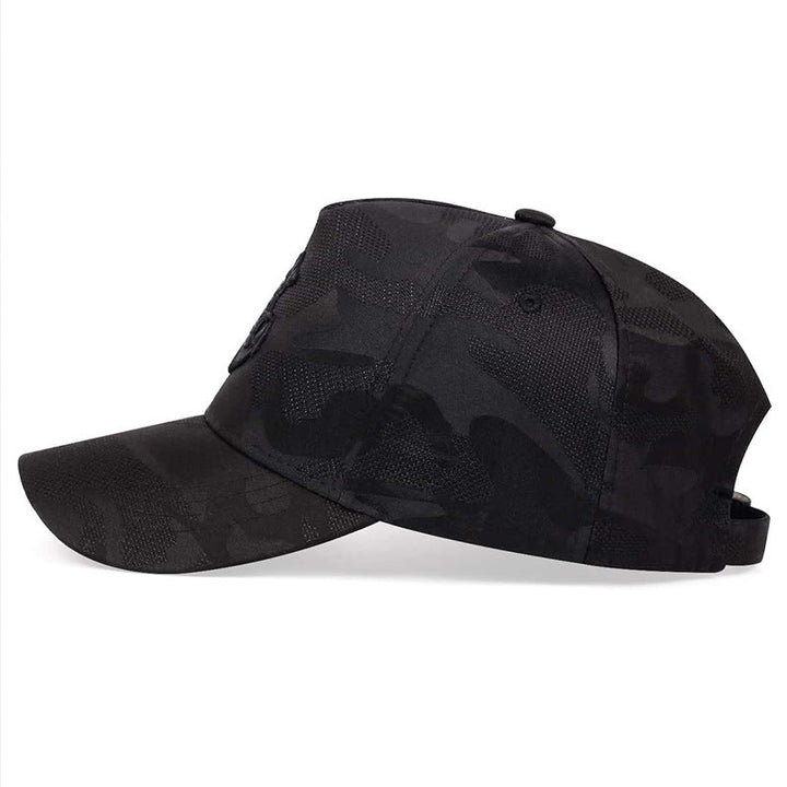 Anchor Embroidered Camouflage Mesh Panel Baseball Cap - image 2