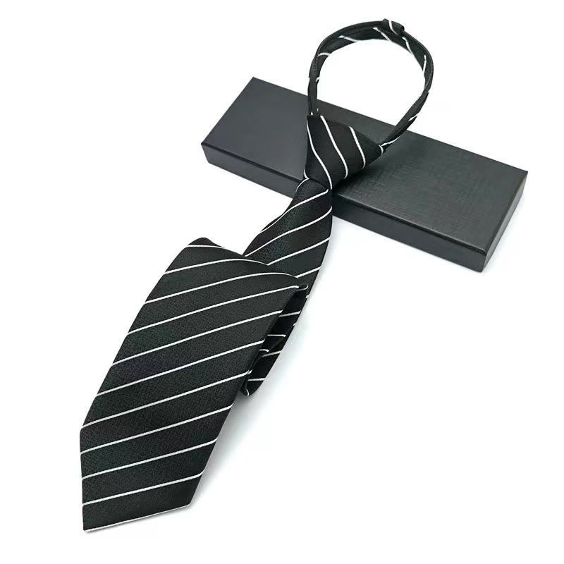 Men's Vintage Pattern Adjustable Pre-tied Necktie - Style #9 - image 9