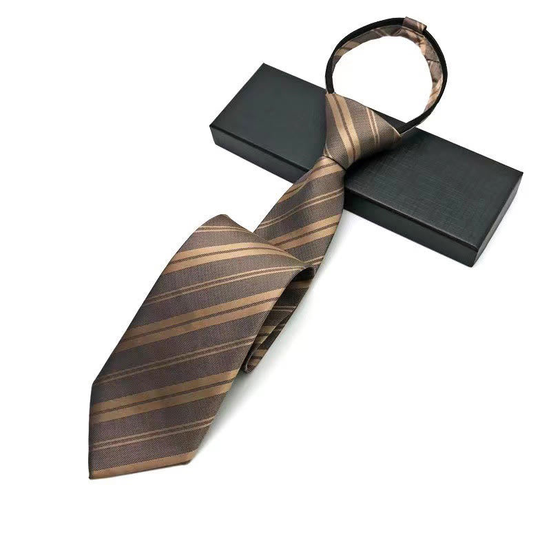 Men's Vintage Pattern Adjustable Pre-tied Necktie - Style #1 - image 1