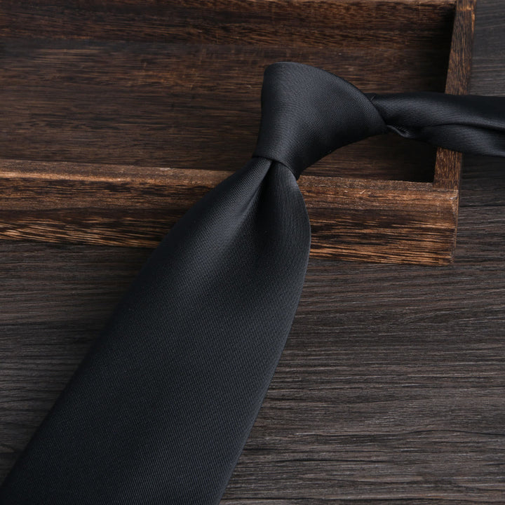 Men's Floral Jacquard Textured Formal Necktie - Style #2 - image 2