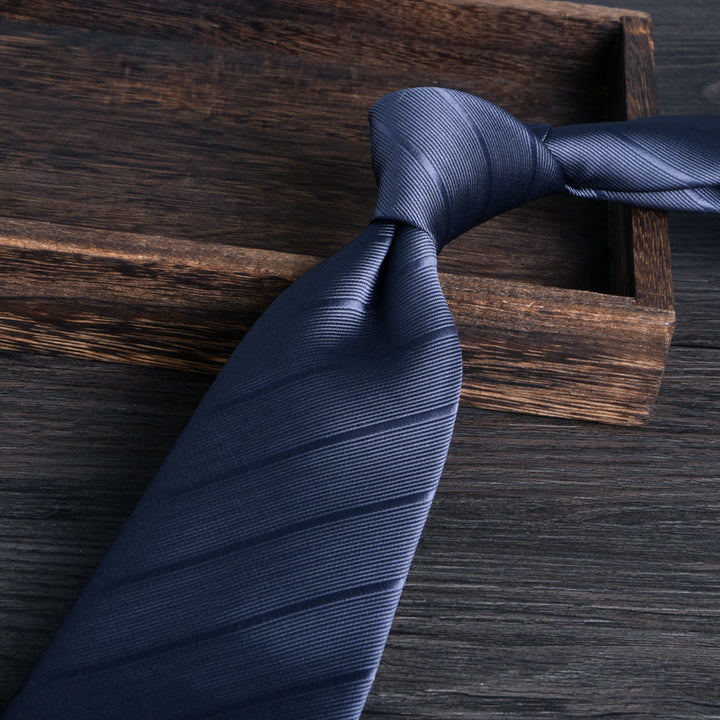 Men's Floral Jacquard Textured Formal Necktie - Style #13 - image 13