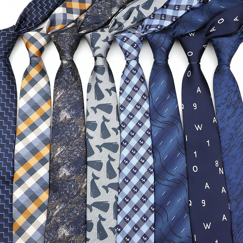 Men's Business And Leisure Printed Necktie - image 0