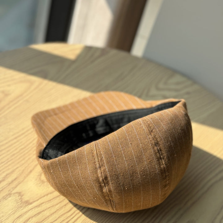 Lightweight Vintage Striped Breathable Beret Hat - image 3