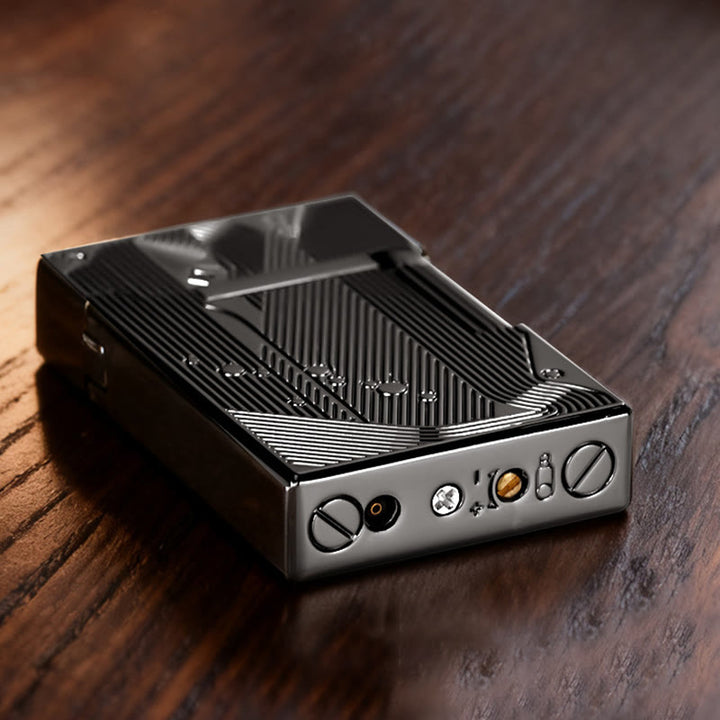 Luxury Line Carving Alloy Butane Lighter - image 3