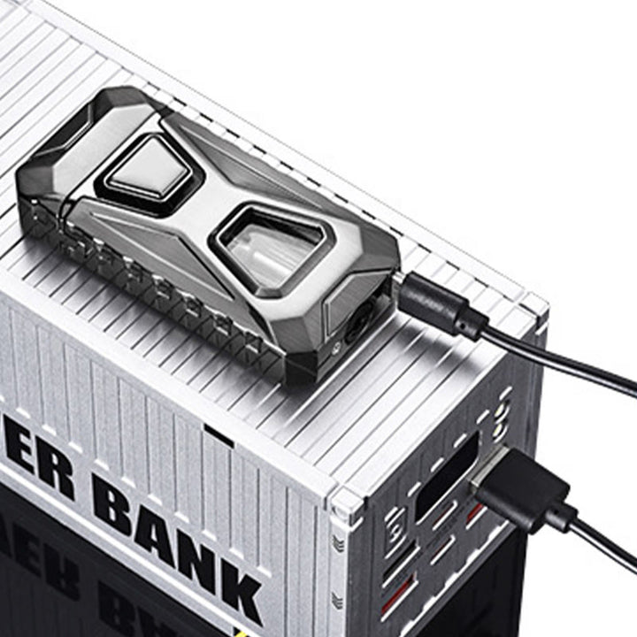 Four Ignition Methods Intelligent Dual Flame Charging & Inflatable Lighter - image 3