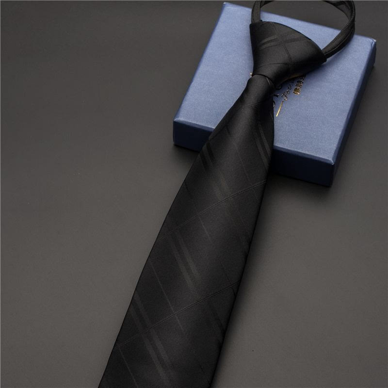 Men's Vintage Printed Necktie With Carved Tie Clip - Style #11 - Silver - image 14