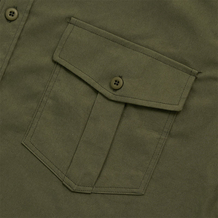 Men's Outdoor Double Pocket Workwear Long Sleeve Shirt - image 6