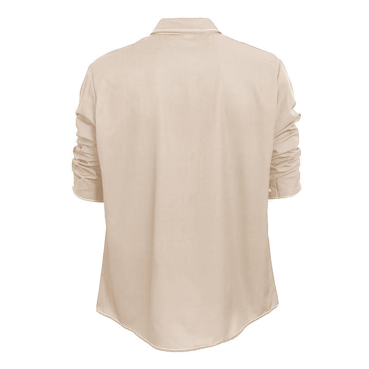 Men's Retro Style Long Sleeve Sophisticated Shirt - image 20