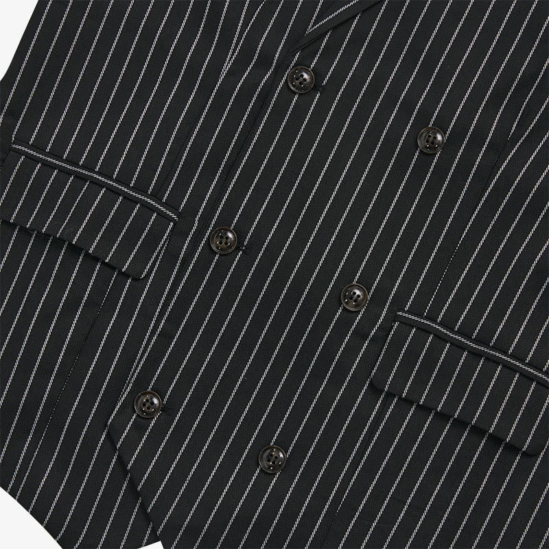 Men's Slim Fit Striped Formal Dress Waistcoat - image 10