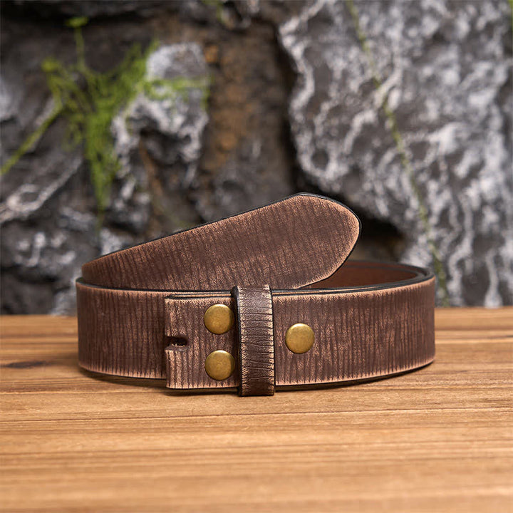 Western Luck Horseshoe-Shaped DIY Buckle Leather Belt - image 6